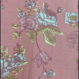 Flower print leggings